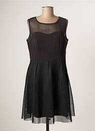 Robe mi-longue sans manche sans manche noir MOLLY BRACKEN femme