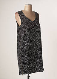 Robe courte sans manche sans manche noir SCHOOL RAG femme