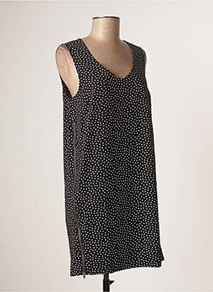 Robe courte sans manche sans manche noir SCHOOL RAG femme