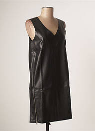 Robe courte sans manche sans manche noir SCHOOL RAG femme