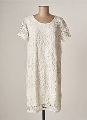 Robe mi-longue blanc TEDDY SMITH pour femme seconde vue