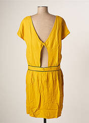 Robe mi-longue jaune TEDDY SMITH pour femme seconde vue