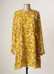 Robe courte jaune GRACE & MILA pour femme seconde vue