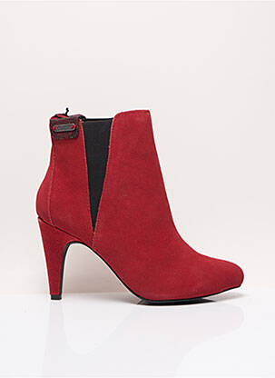Bottines/Boots rouge PEPE JEANS pour femme