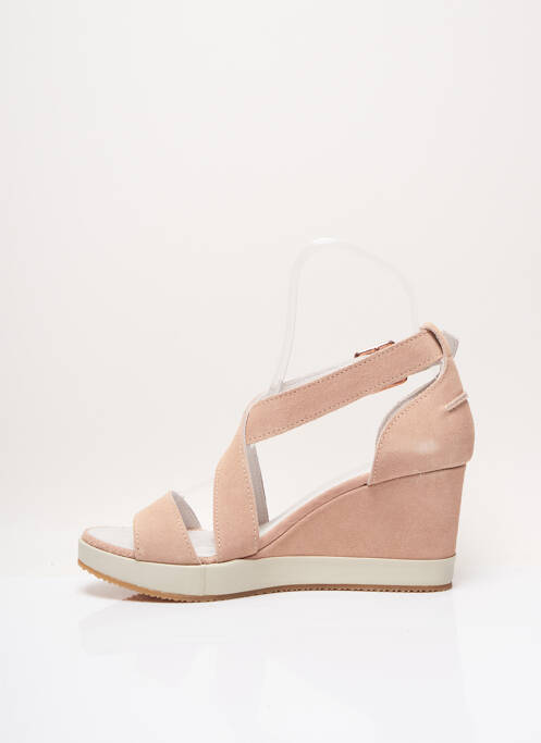 Sandales/Nu pieds rose PALLADIUM pour femme