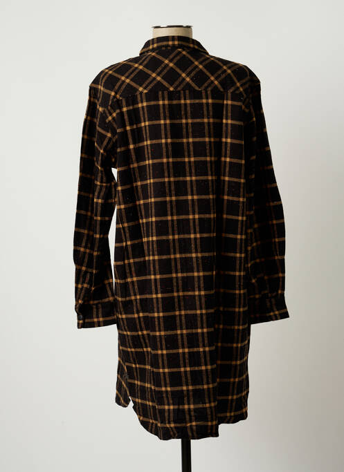 Robe mi-longue noir SCOTCH & SODA pour femme