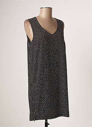 Robe courte sans manche sans manche noir SCHOOL RAG femme