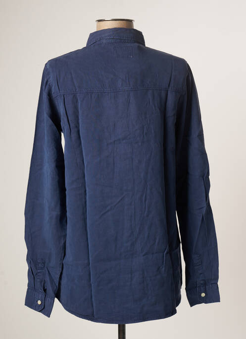 Chemisier poches poitrine manches longues bleu DN.SIXTY SEVEN femme