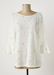 Top blanc GRACE & MILA pour femme seconde vue