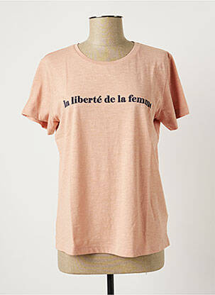 T-shirt rose ICHI pour femme
