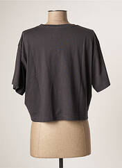 T-shirt gris REEBOK pour femme seconde vue
