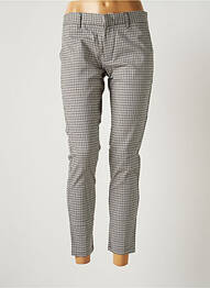 Pantalon 7/8 stretch taille normale gris TEDDY SMITH femme
