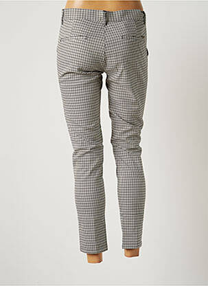 Pantalon 7/8 stretch taille normale gris TEDDY SMITH femme