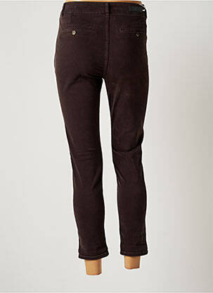 Pantalon 7/8 stretch taille normale gris REIKO femme