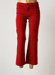 Pantalon 7/8 rouge ICHI pour femme seconde vue