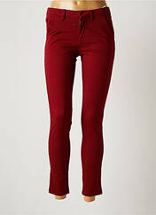 Pantalon 7/8 rouge REIKO pour femme seconde vue
