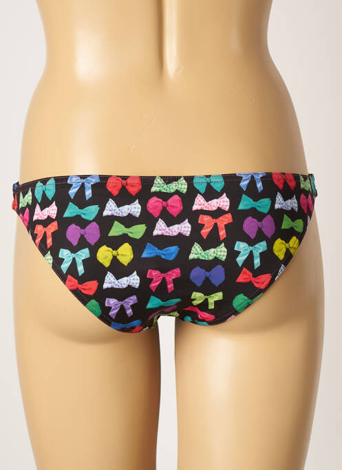 Bas de maillot de bain noir PULL IN pour femme