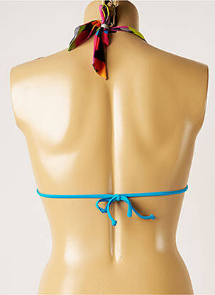 Haut de maillot de bain stretch haut soutien-gorge avec mousse de rembourrage amovible noir PULL IN femme