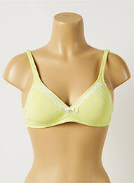Soutien-gorge sans armature haut soutien-gorge moulé vert SASSA femme