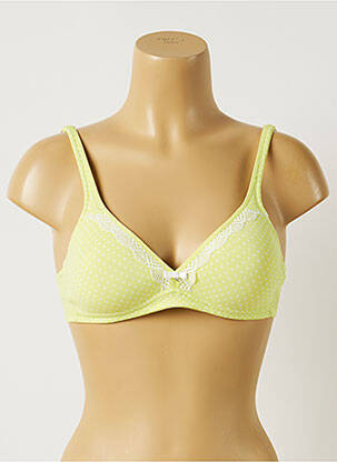 Soutien-gorge sans armature haut soutien-gorge moulé vert SASSA femme