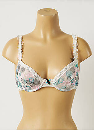 Soutien-gorge légère et transparente blanc INTIMEA femme