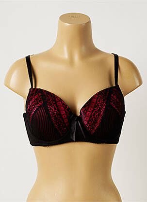 Soutien-gorge rouge FLEUR & PAPILLON pour femme