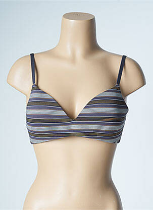Soutien-gorge sans armature haut soutien-gorge moulé gris SASSA femme