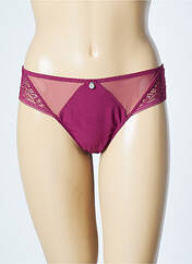 Tanga violet BARBARA pour femme seconde vue