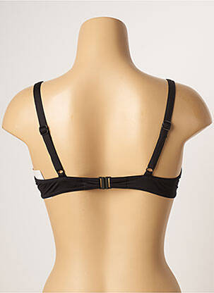 Haut de maillot de bain haut soutien-gorge moulé haut soutien-gorge moulé noir RASUREL femme