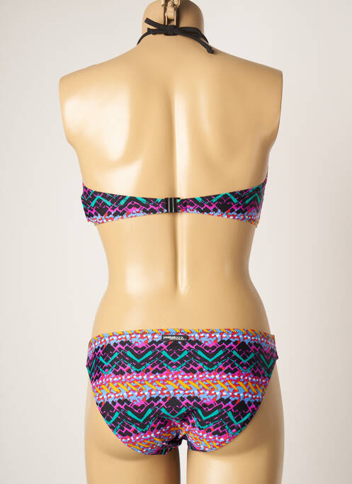 Maillot de bain 2 pièces violet YSABEL MORA pour femme