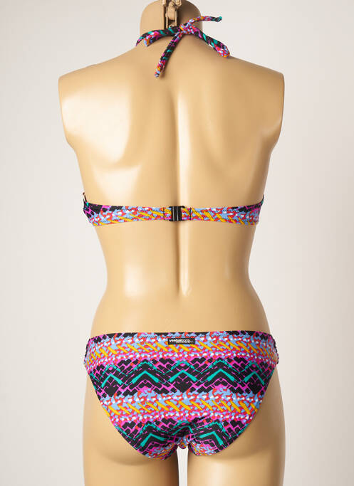 Maillot de bain 2 pièces violet YSABEL MORA pour femme