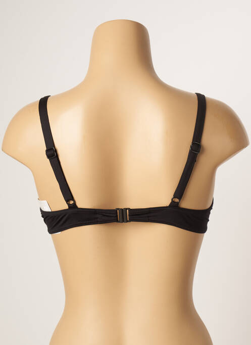 Haut de maillot de bain haut soutien-gorge moulé haut soutien-gorge moulé noir RASUREL femme