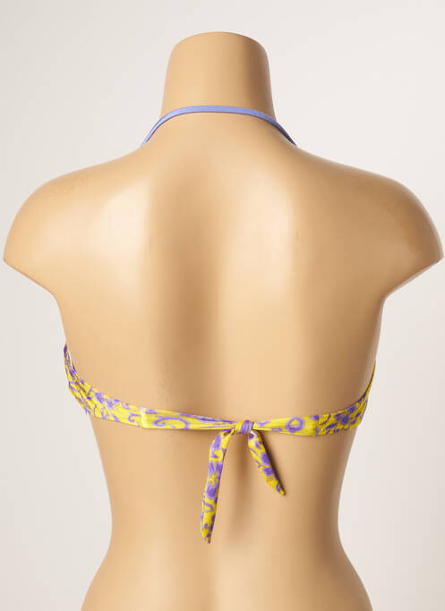 Haut de maillot de bain jaune SUNDEK pour femme