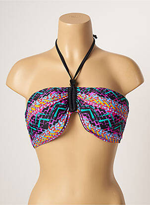Haut de maillot de bain haut soutien-gorge moulé haut soutien-gorge moulé violet YSABEL MORA femme