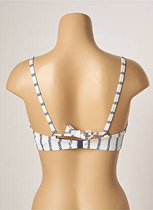 Haut de maillot de bain haut soutien-gorge moulé haut soutien-gorge moulé blanc LINGADORE femme
