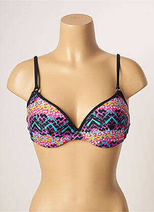 Haut de maillot de bain haut soutien-gorge moulé haut soutien-gorge moulé violet YSABEL MORA femme