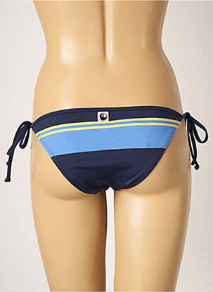 Bas de maillot de bain micro fibres bikini bleu RED POINT femme