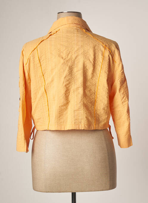 Veste casual orange FRED SABATIER pour femme