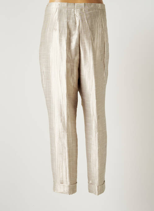 Pantalon 7/8 beige NUEVA pour femme