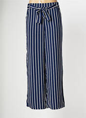 Pantalon droit bleu SMASHED LEMON pour femme seconde vue