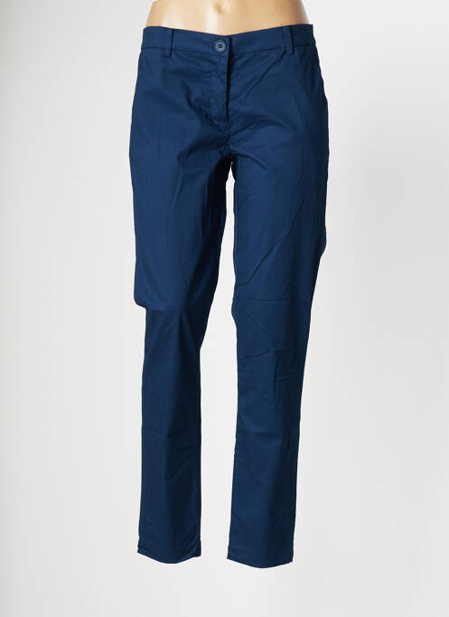 Pantalon slim bleu SMASHED LEMON pour femme
