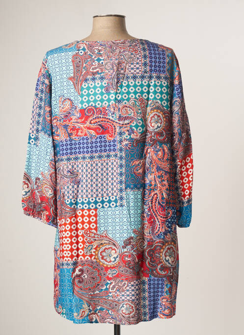 Robe courte bleu CHALOU pour femme