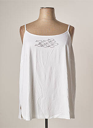 T-shirt blanc CHALOU pour femme