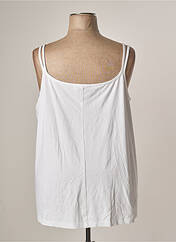T-shirt blanc SEMPRE PIU BY CHALOU pour femme seconde vue