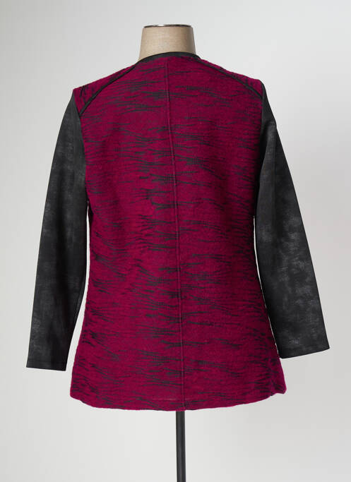 Veste casual violet JEAN GABRIEL pour femme