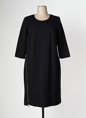 Robe mi-longue noir CHALOU pour femme seconde vue