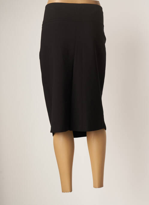 Jupe mi-longue noir YOEK pour femme