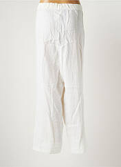 Pantalon 7/8 beige SEMPRE PIU BY CHALOU pour femme seconde vue