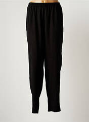 Pantalon droit noir SEMPRE PIU BY CHALOU pour femme seconde vue