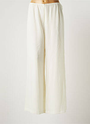 Pantalon large beige JEAN DELFIN pour femme